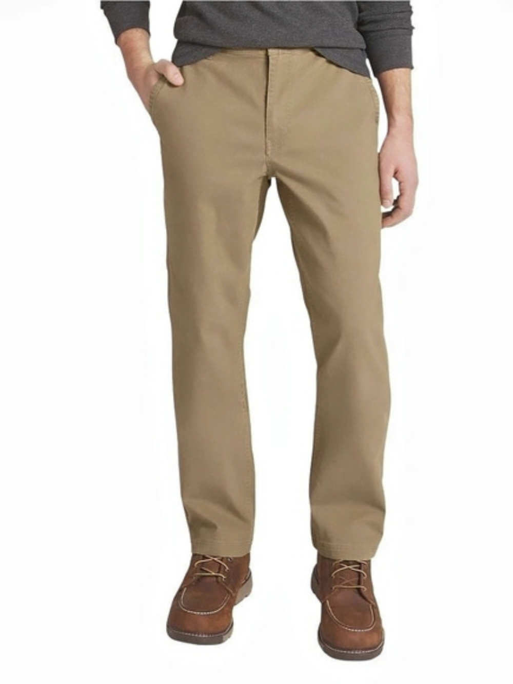 Eddie Bauer Men's Canvas Utility Pants Tan 36x34 NWT